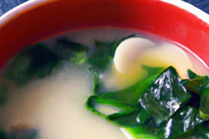 Wholesome Vegetarian Miso Soup: A Healthy Umami Boost