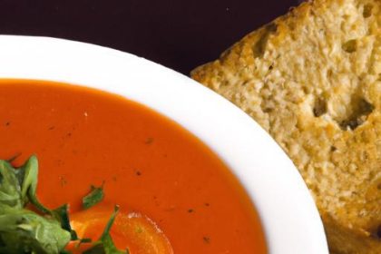 Fiery Flavor Fusion: Roasted Red Pepper & Tomato Soup Delight